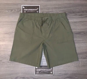 POLO RALPH LAUREN Men's Big & Tall Green Relaxed Fit Stretch Poplin Shorts - Picture 1 of 13