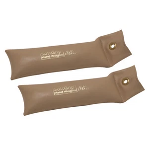 CanDo SoftGrip Hand Weight - 6 lb - Tan - pair - Picture 1 of 2