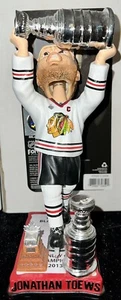 NHL Chicago Blackhawks Jonathan Toews 2013 Stanley Cup Champ Bobblehead #350/500 - Picture 1 of 3