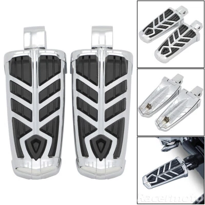 Front Foot Pegs Footrests For Yamaha V-Star Virago 250 XV250 All Years Chrome Foto 1 de 4