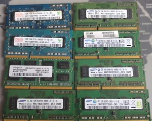 8x Mixed Job Lot Of PC3 Laptop Ram Memory - Free P&P - Bild 1 von 9