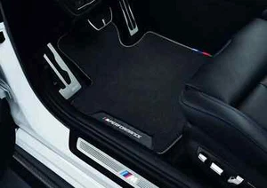 JUEGO ALFOMBRILLAS BMW 5' G30 G31 F90 M PERFORMANCE COMPLETO 51472465745 NUEVAS - Imagen 1 de 3