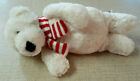 Peluche ours polaire Jellycat 12 pouces timide Pax jouet adorable * écharpe à rayures rouges et blanches