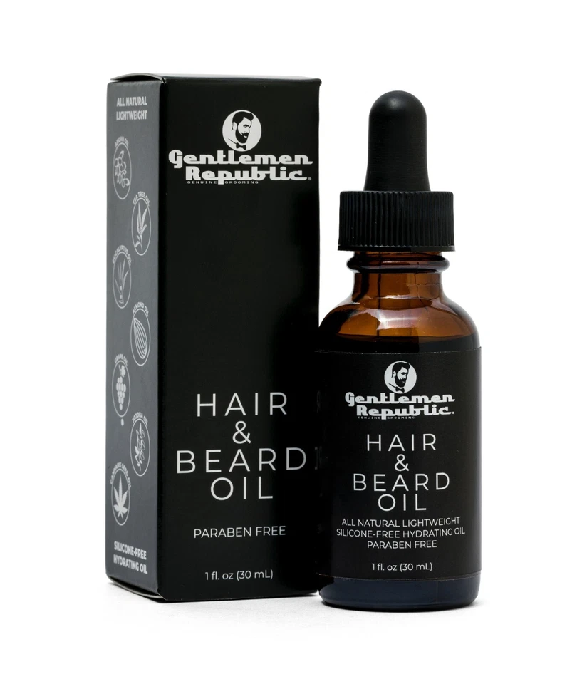 Gentlemen Republic Hair & Beard Oil - 1oz - Image 1 of 1