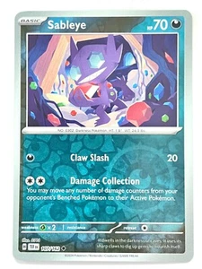 Sableye 107/162 Reverse Holo - Uncommon Temporal Forces Pokemon - Near Mint NM - Picture 1 of 6