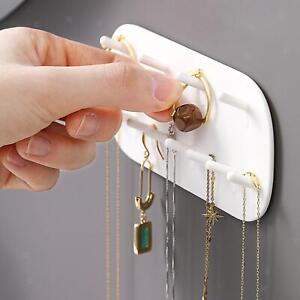 Hanging Jewelry Storage Hooks Wall Mount Necklace Organizer for Closet