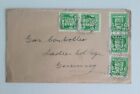 1943 Guernsey occupation stamps on envelope see details