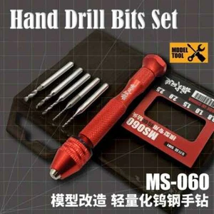 Tungsten Steel Hand Drill Bits Set for Model Hobby Punching Building DIY Tools - Picture 1 of 10
