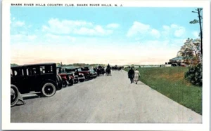 SHARK RIVER HILLS COUNTRY CLUB Nueva Jersey NJ - Postal - Imagen 1 de 2