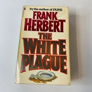 Frank Herbert The White Plague 1984 1st Print Nel Vintage Paperback New English - Picture 1 of 14