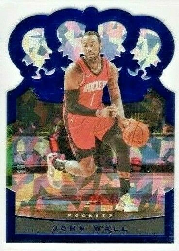 John Wall 2020-21 Panini Crown Royale BLUE FOIL /99 #33 Rockets - Image 1 of 1