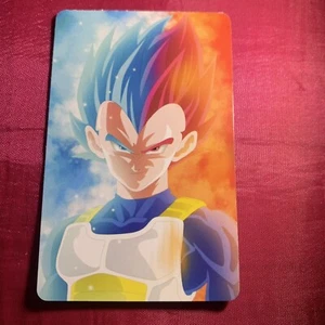 Tarjeta de anime Vegeta DRAGON BALL TRIPLE Z ACG Goddess Story manga dividida - Imagen 1 de 2