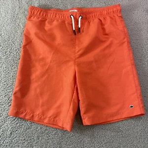 Crown & Ivy Kids Boy's XL Swim Suit Trunks Coral Drawstring Board Shorts - Picture 1 of 7