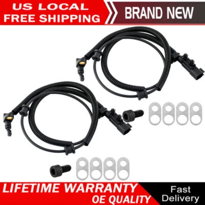 Par de sensores ABS de velocidad de rueda delantera para Jeep Liberty 2008-12 Dodge Nitro 2007-2011 Foto 1 de 4