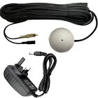 Premium CCTV Audio Microphone 5m, 10m, 20m, 30m Cable Lengths + 12v Power Supply