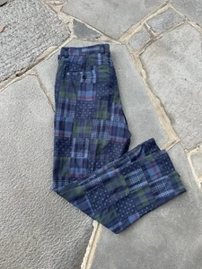 Brooks Brothers Pants Mens 34x30 Milano Fit Dress Pants Multi Plaid Lightweight - Picture 1 of 7