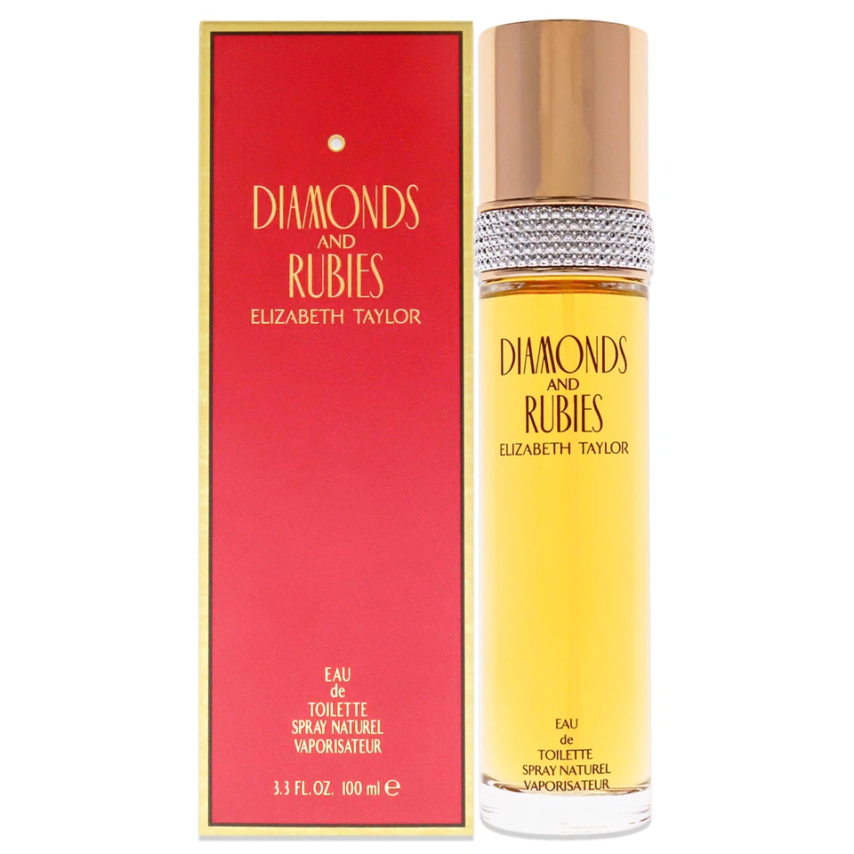 Diamantes y rubíes de Elizabeth Taylor para mujer - 3,3 OZ eau de parfum spray Foto 1 de 1