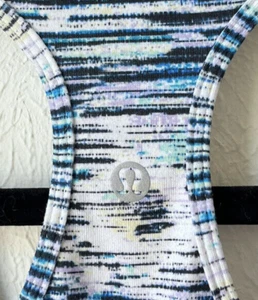 LULULEMON Tank Top Cool Racerback Women’s Size 2 Blurry Belle Multi - Picture 1 of 3
