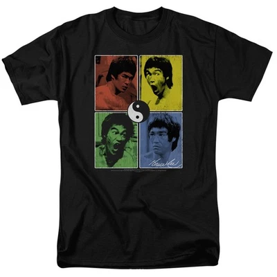 Camiseta Bruce Lee Enter Color Block con licencia para adultos Foto 1 de 2