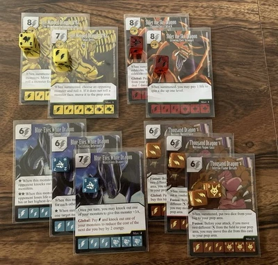 КРЫЛАТЫЙ ДРАКОН РА СКОЛЬЗЯЩИЙ ТЫСЯЧА ДРАКОНОВ ГОЛУБОГЛАЗЫЙ Yu-Gi-Oh Dice Masters - Изображение 1 из 4