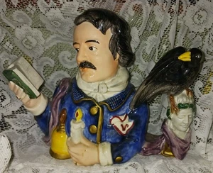FITZ AND FLOYD Gothic Novelist EDGAR ALLEN POE LIMITED EDITION TEAPOT  173/3500 - Picture 1 of 7