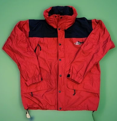 Vintage 90s North Face Gore-Tex Red Mountain Jacket Mens Large Size - Image 1 of 4