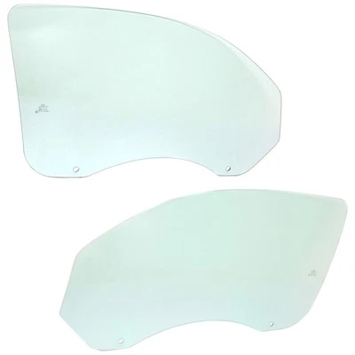 Set of 2 Door Glasses Front Left-and-Right Left & Right for Ford Mustang Pair Foto 1 de 4