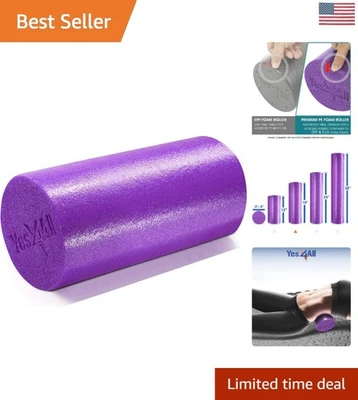 Versatile 24-Inch PE Foam Roller - Perfect for Balance & Recovery Training - Image 1 of 4