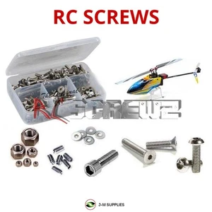 Kit de tornillos de acero inoxidable RCScrewZ alg032 para Align 150 DFC | JUEGO - Imagen 1 de 15