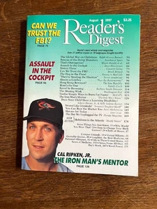 Readers Digest 1997 Cal Ripken JR The Iron Man's Mentor Baltimore Orioles - Picture 1 of 2