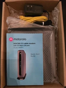 Motorola MB8611 DOCSIS 3.1 Multi-Gig Cable Modem Factory *Refurbished* - Photo 1/3