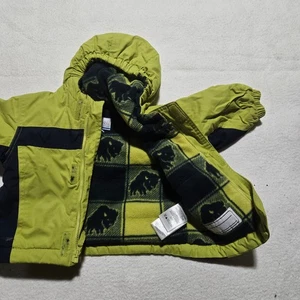 Columbia 12 Months Toddler Jacket Lightweight Red Zip Up Hood Pockets - Picture 1 of 9