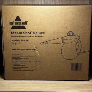 Limpiador de vapor de superficie dura BISSELL SteamShot Deluxe desinfección natural 39N7A - Imagen 1 de 1