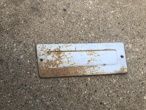 International Scout Radio Plate Scout 80 Radio Plate Delete Scout Radio Cover - Picture 1 of 3