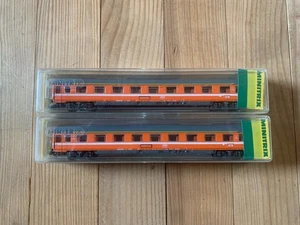 VOITURES EUROFIMA SNCF MINITRIX 3105 ECHELLE N - Photo 1/6