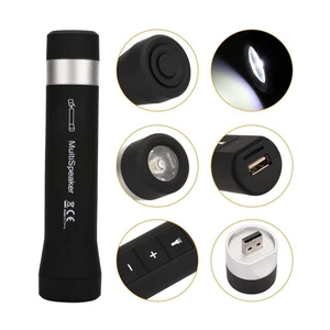 FARBE: SCHWARZ - 5 in 1 Ultimo Multimo Multifunktionaler Bluetooth Lautsprecher und mehr - Bild 1 von 1