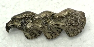 Unknown Three Headed Eagle Pin - WWII German Military? - Picture 1 of 2