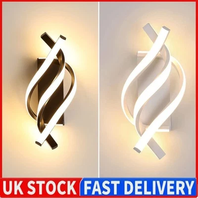 LED Wall Lamp Modern Indoor Wall Light Creative Sconce Bedroom White Light Decor - Image 1 of 4