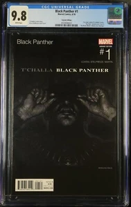 Black Panther #1 (Marvel 2016) CGC 9.8 Hip Hop Variant Jay-Z - The Black Album - Picture 1 of 2
