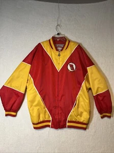 Nascar Terry Labonte Nutmeg Red Yellow Zip Front Car Racing Jacket 2XL - Picture 1 of 14