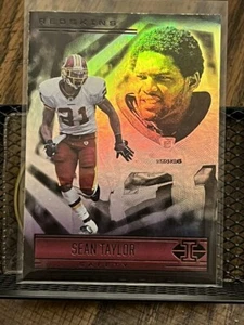 SEAN TAYLOR 2021 PANINI ILLUSIONS WASHINGTON REFRACTOR #31 MIAMI HURRICANES CARD - Picture 1 of 2
