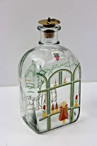 Holmegaard Weihnachtsflasche Schnapsflasche Juleflaske Christmas Bottle - Bild 1 von 6