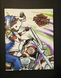 Harley Davidson 181 Trading Card Cycle Critters 3 Ring Ordner ORIGINAL HD KARTEN - Bild 1 von 9