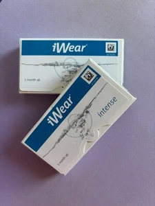1x6 Monatslinsen iWear intense (Sehstärke -1,25; Ø 14,2 mm; Basiskurve 8,5 mm) - Bild 1 von 5