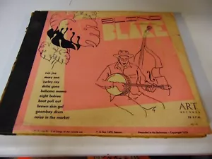 BLIND BLAKE ART 78 RPM RECORD SET AL6 BAHAMIAN CALYPSO JAZZ 4 DISC SET - Foto 1 di 3