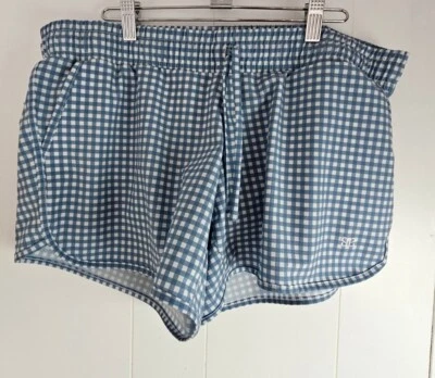 Pantalones Cortos Albion Gingham Checker Talla Grande Usados en Excelente Condición Foto 1 de 4