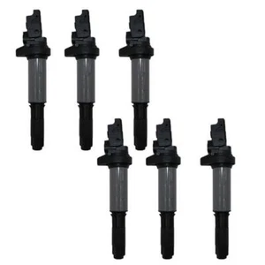 PACK OF 6 IGNITION COIL T1127 UF522 12131712219 FOR BMW E39 E46 E53 E60 E63 - Picture 1 of 1