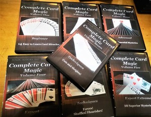 Gerry Griffin Complete Card Magic Beginner to Expert Volumes 1-7 DVD Set