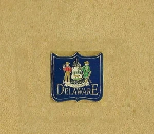THE STATE OF DELAWARE USA LAPEL PIN OLD-Brand New Sealed Package - Picture 1 of 1