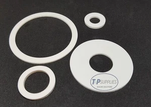 Silicone Washers 2mm thick x5 Pick your own inside & outside Diam upto 60mm dia - Picture 1 of 1